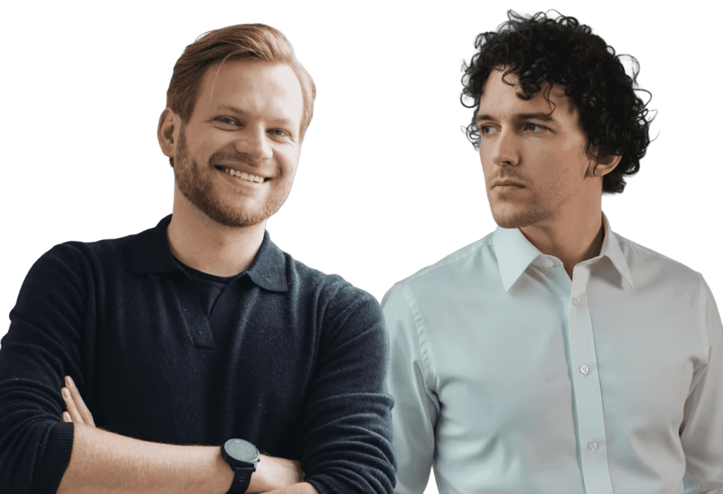 Założyciele 22 Community — Jan Kamiński (Momentum AI) i Franciszek B. Georgiew (22 Ventures)